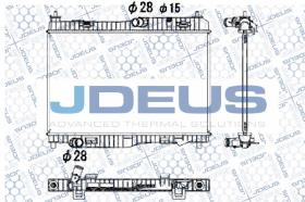 JDEUS M0120360 - FORD - FIESTA, RADIADOR