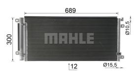 MAHLE AC104000P - HONDA CIVIC
