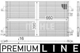 MAHLE AC366000P - RENAULT LAGUNA II/VEL SAT