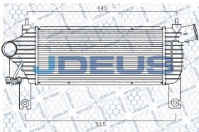 JDEUS M819061A - NISSAN NAVARA 2.5 DCI, INTERCOOLER