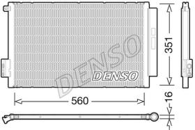 DENSO DCN09043 - CONDENSADOR FIAT 500L