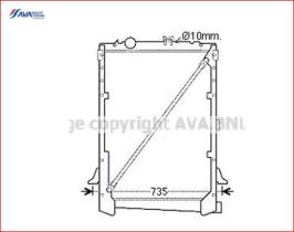  DF2031 - RADIADOR TERMICO