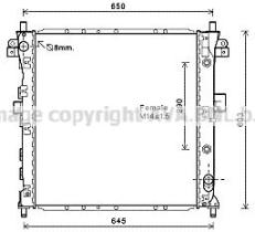 AVA DWA2105 - RAD. KYRON 2.0 XDI * AUT. 09/05-