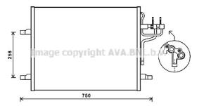 AVA FDA5483 - RADIADOR TERMICO