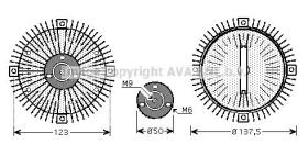 VNC273 - FAN CLUTCH AUDI/VN* 4 CYL.01/95-