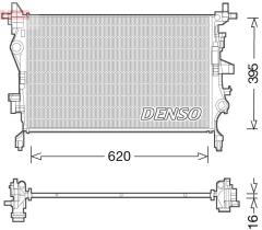 DENSO DRM06036 - RADIADOR DE REFRIGERATION