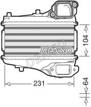 DENSO DIT40001 - INTERCOOLER HONDA CIVIC