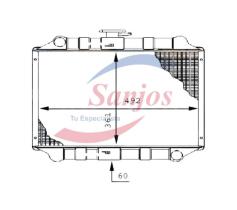 SANJOS SJX0014703 - NISSAN TRADE 2.3D 99-