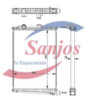 SANJOS SJX0018042 - DAF CF65 01-