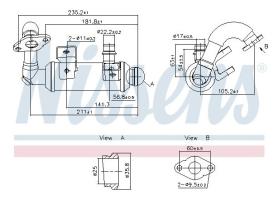 NISSENS 989405 - FORD TOURNEO CONNECT (2002) 1.8 TDCI