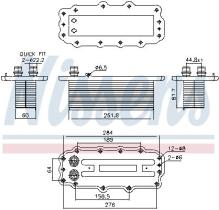 NISSENS 961295 - FIAT 500X (2014) 1.0