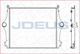 JDEUS M841009A - INTERCOOLER SCANIA R-SERIE (2017) R410