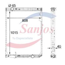 SANJOS SJR0010047 - RAD.AGUA MERCEDES ACTROS 96-02 C SUP.RQ