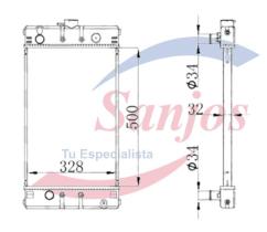 SANJOS SJR0010053 - RAD.CATERPILLAR-PERKINS RQ