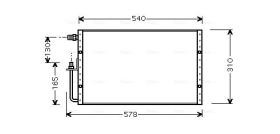  SJR0010354 - COND.SANDEN MFC1054AE