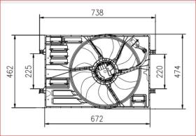 SANJOS SJR0010810 - ELV.AUDI-SEAT-SKODA-VW 12- 410MM RQ