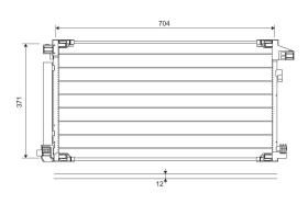  822716 - CONDENSADOR-CONDENSERS TOYOTA CHR