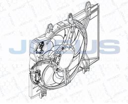 JDEUS EV0111560 - VENTILADOR FIAT