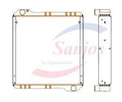 SANJOS SJ0015509 - RADIADOR JCB 400