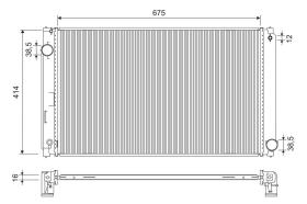  701323 - RADIADOR LEXUS NX(AGZ10,AYZ10,ZGZ10