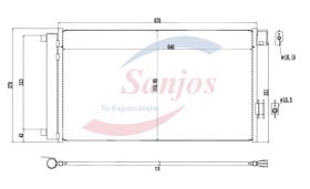 SANJOS SJ0021902 - COND. DACIA DUSTER/LODGY 1.5DCI 06.21-