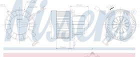 NISSENS 87638 - MERCEDES-BENZ | EQV W447 (2014) | EQV250 ELECTRIC,
