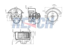 REACH COOLING 11612083 - VOLKSWAGENTOUAREG V6 5.0L ;2004-2007