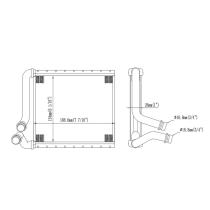REACH COOLING 11811891 - SKODASUPERB II (3T4) 1.4 ;2008-