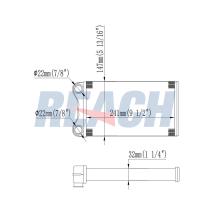 REACH COOLING 11812395 - AUDI (FAW)A4 B6 (8E2) 1.8 ;2003-