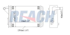 REACH COOLING 11812687 - FIATFIORINO BOX BODY/MPV (146) 1.1 ;1988-