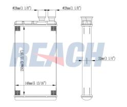 REACH COOLING 11812908 - AUDIA4 ALLROAD KOMFORT 2.0L DOHC ;2017-