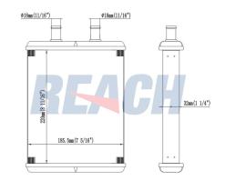 REACH COOLING 11815040 - IVECODAILY IV BUS 2.3 ;2006-