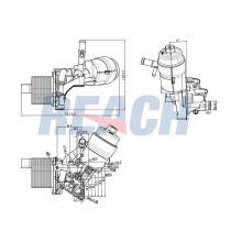 REACH COOLING 12411067 - VAUXHALLCORSA 1.4L ;2007-