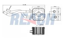 REACH COOLING 12411097 - VOLKSWAGENGOLF 1.6L ;1998-