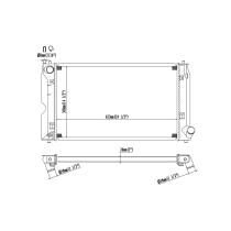 REACH COOLING 14014956126 - TOYOTAAVENSIS (T25) 2.0 ;2003-