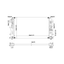 REACH COOLING 14020800523 - MERCEDES-BENZSPRINTER 3;5-T BUS (B906) 1.8 ;2008-