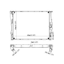 REACH COOLING 14021132132 - BMW (BRILLIANCE)3 SERIES (E90) 2.5 ;2005-