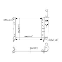 REACH COOLING 14021147523 - FIAT500 (312) 1.2 ;2007-