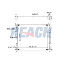 REACH COOLING 14021442523 - MERCEDES-BENZCITAN BOX BODY/MPV (W415) 1.2 ;2013-