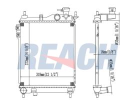 REACH COOLING 14022079116 - HYUNDAIGETZ 1.1 I ;2002-