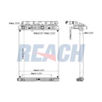 REACH COOLING 14210687142 - MERCEDES-BENZATEGO 2 6.4 ;2004-