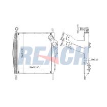 REACH COOLING 16116642 - MERCEDES-BENZATEGO 6.4 ;1998-
