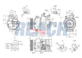 REACH COOLING 17420570 - COMP.AUDI / SKODA/ VW / SEAT GRP. VAG