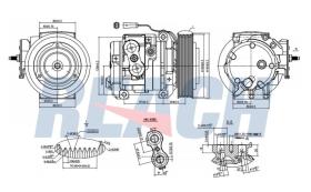REACH COOLING 17420684 - MERCEDES-BENZTRAVEGO 5.0D ;2006-