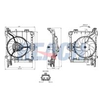 REACH COOLING 15112003 - MERCEDES-BENZSMART FORTWO ;2007-2012