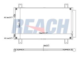 REACH COOLING 1309914PD - MITSUBISHI