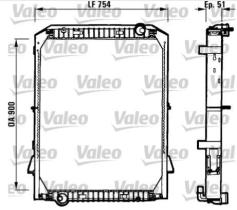 EAUTO 31R30035T - RADIADOR TITANX PARA APLICACIóN ORIGINAL IVECO