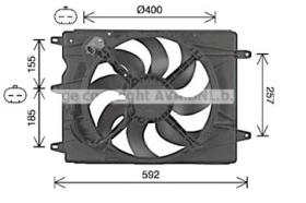  SJ0071838 - VENTILADOR FIAT TIPO (356) 1.4 15-