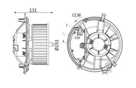 MAHLE AB431000S - VENTILADOR DE HABITACULO