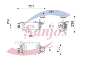  SJ0030965 - INTERCOOLER GRUPO VAG 2019-